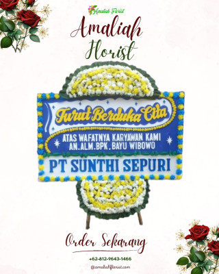 Papan Bunga Duka di Sukatali