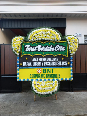 Papan Bunga Duka di Sukatali