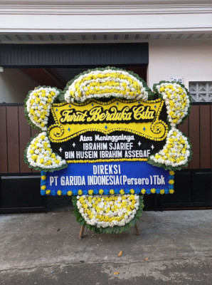 Papan Bunga Duka di Sukatali