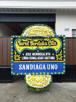 Papan Bunga Duka di Sukatali